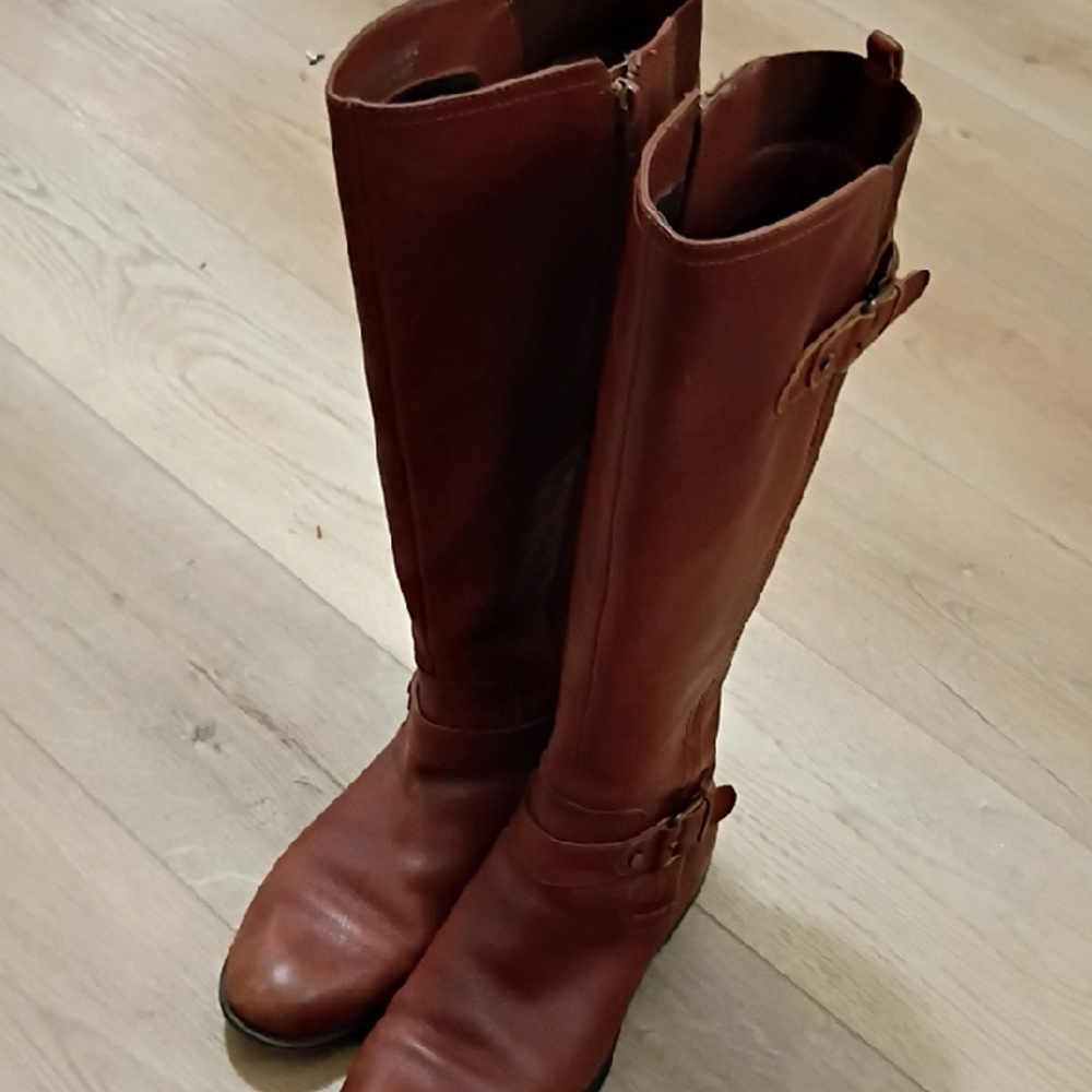 Naturalizer Women's Tan Over the Knee Boots